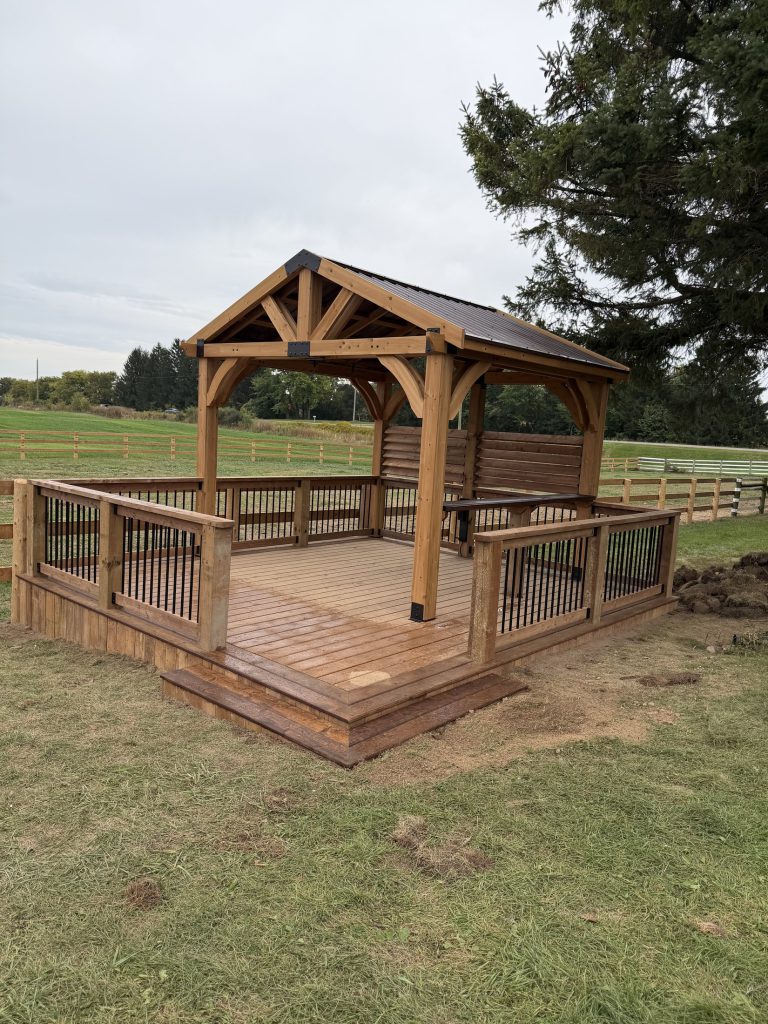 Deck and Gazebo Installation