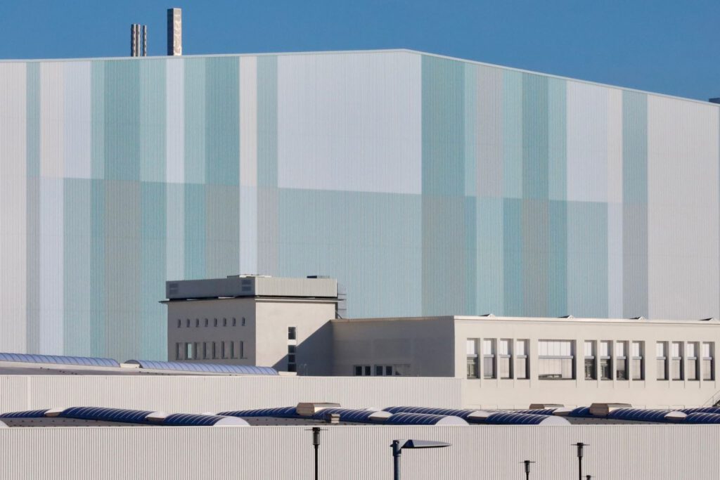 Interior of an industrial facility