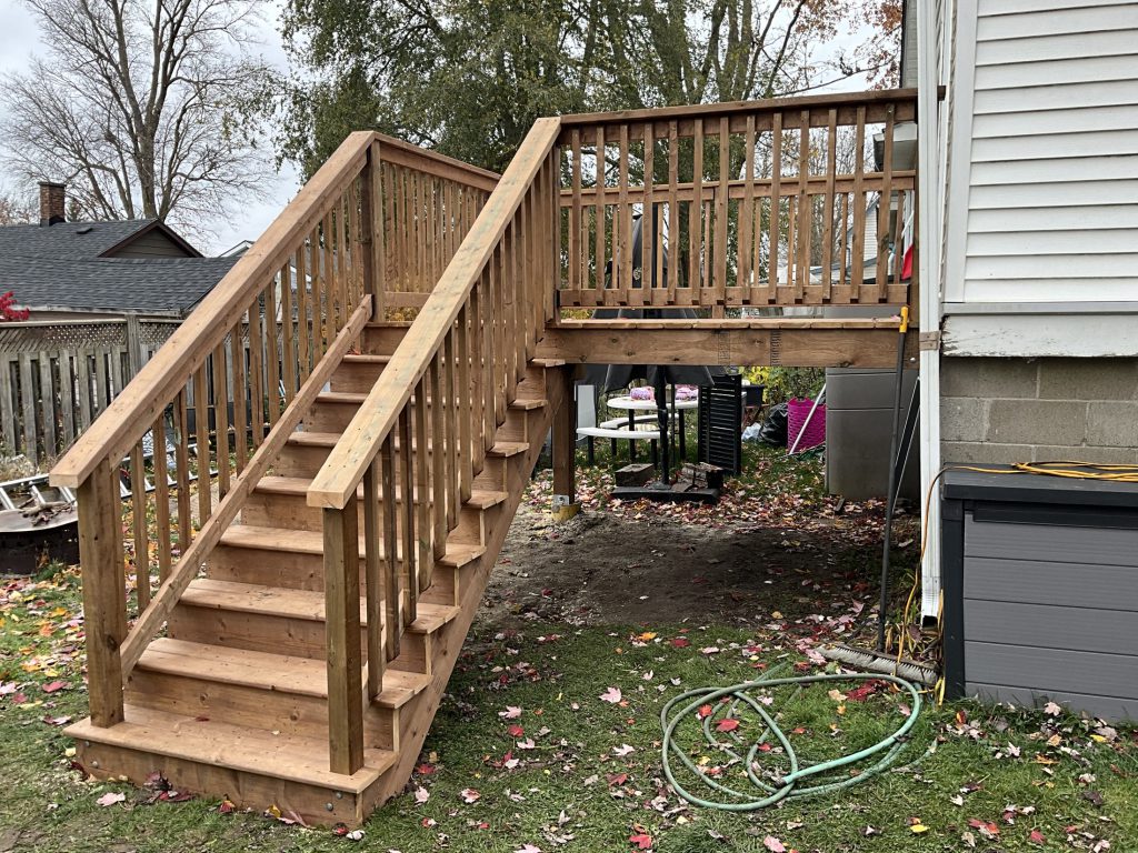 Raised Deck Installation
